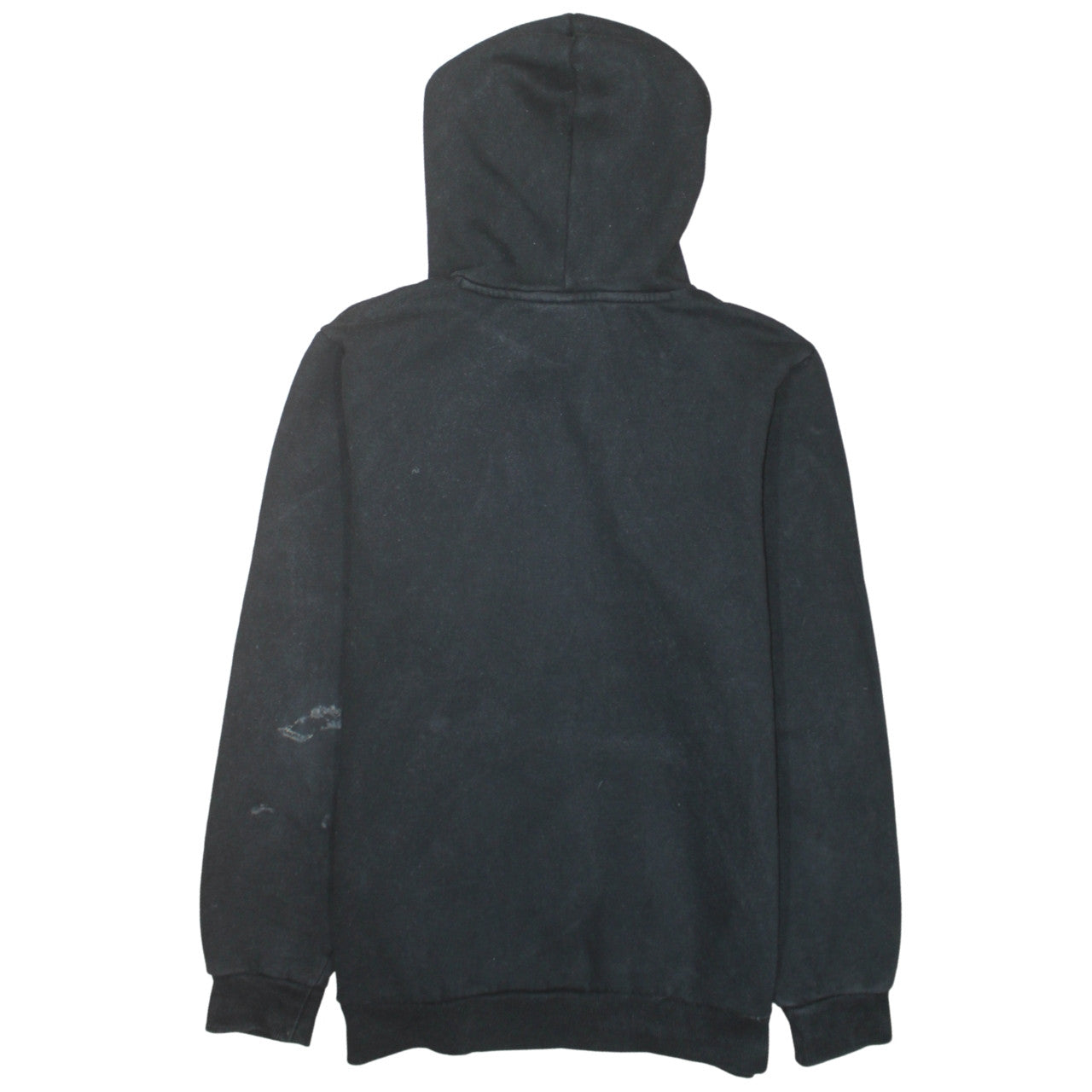 Puma Mens Black Pullover Hoodie M Logo Fleece Sportswear