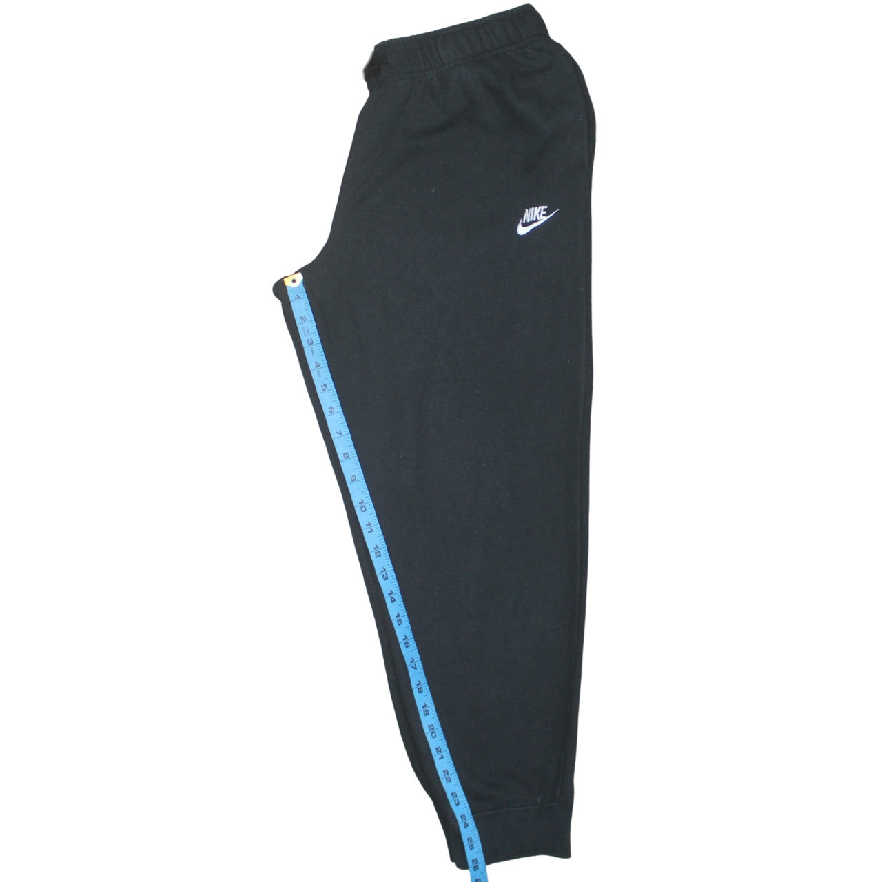 Nike Womens Black L Jogger Fleece Sweatpants Cotton Blend Activewear