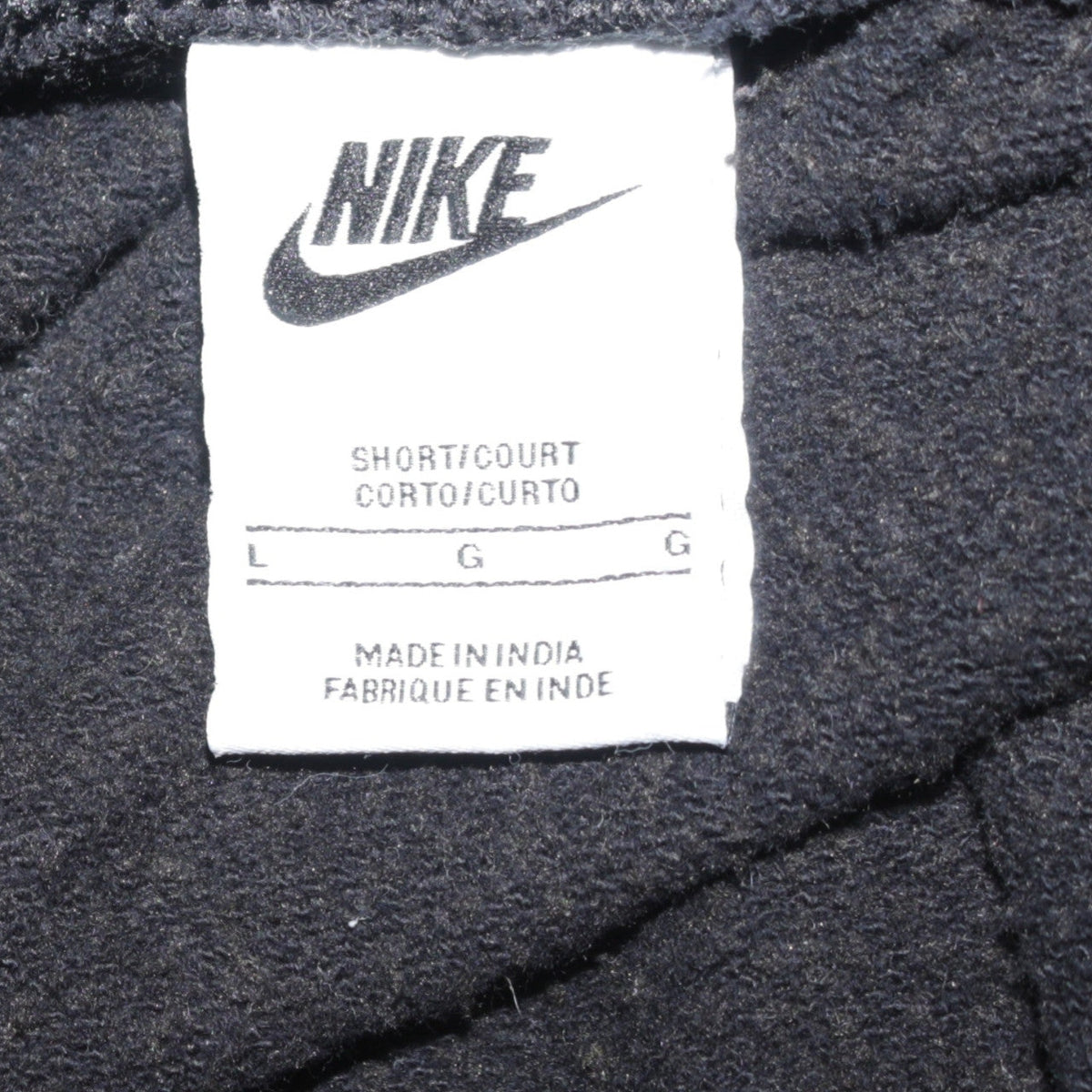 Nike Womens Black L Jogger Fleece Sweatpants Cotton Blend Activewear