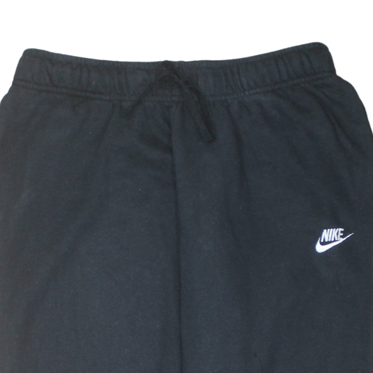 Nike Womens Black L Jogger Fleece Sweatpants Cotton Blend Activewear