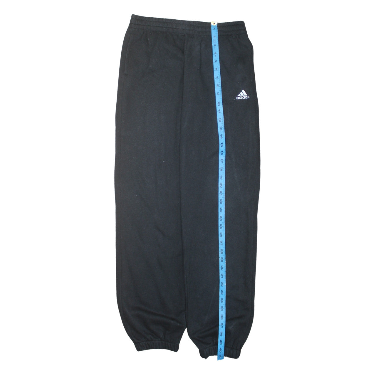 adidas Boys Black Jogger Sweatpants 16 Years Regular Fit Activewear Trousers