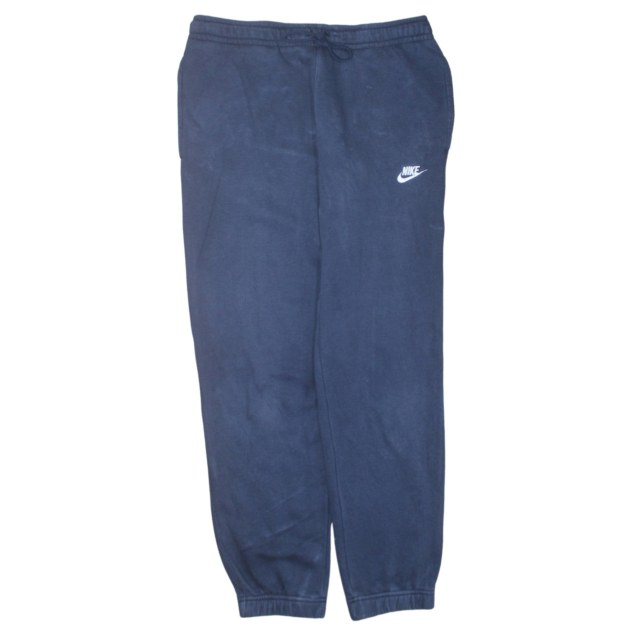 Nike Men's Blue Jogger Sweatpants M Regular Fit Fleece Trousers