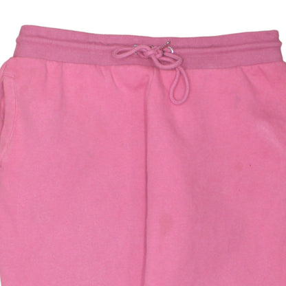 Additional view of Ellesse women’s pink jogger sweatpants, size UK 14, cotton blend