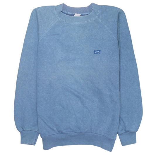 Levi's Men's Blue Crew Neck Pullover Sweatshirt Medium