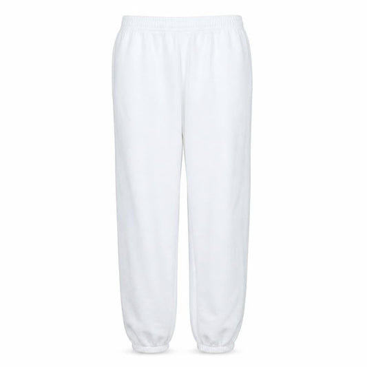 Nike Women's White XL Fleece Jogger Sweatpants Activewear Trousers