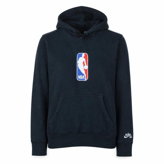 Nike SB Womens Black XS Pullover Hoodie NBA Logo Cotton Blend