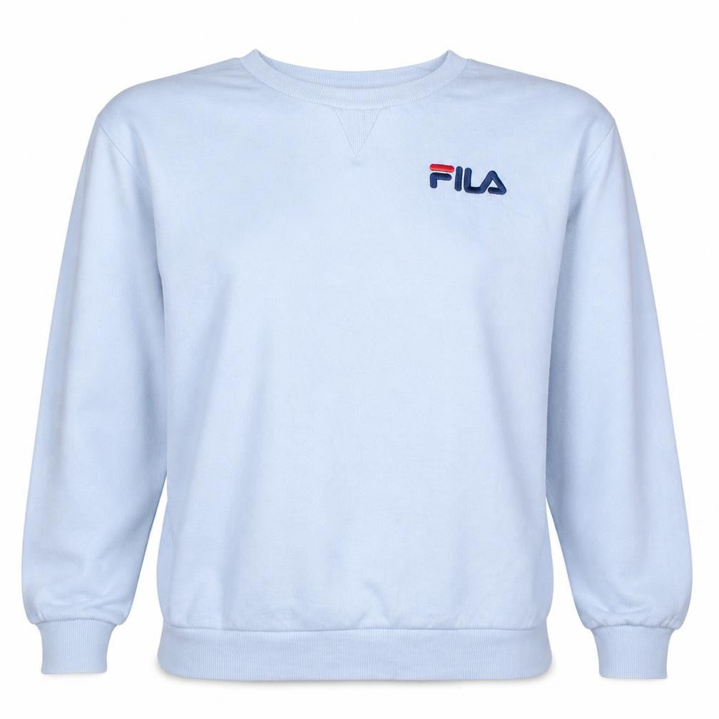 Fila Women’s Light Blue XL Crew Neck Pullover Sweatshirt