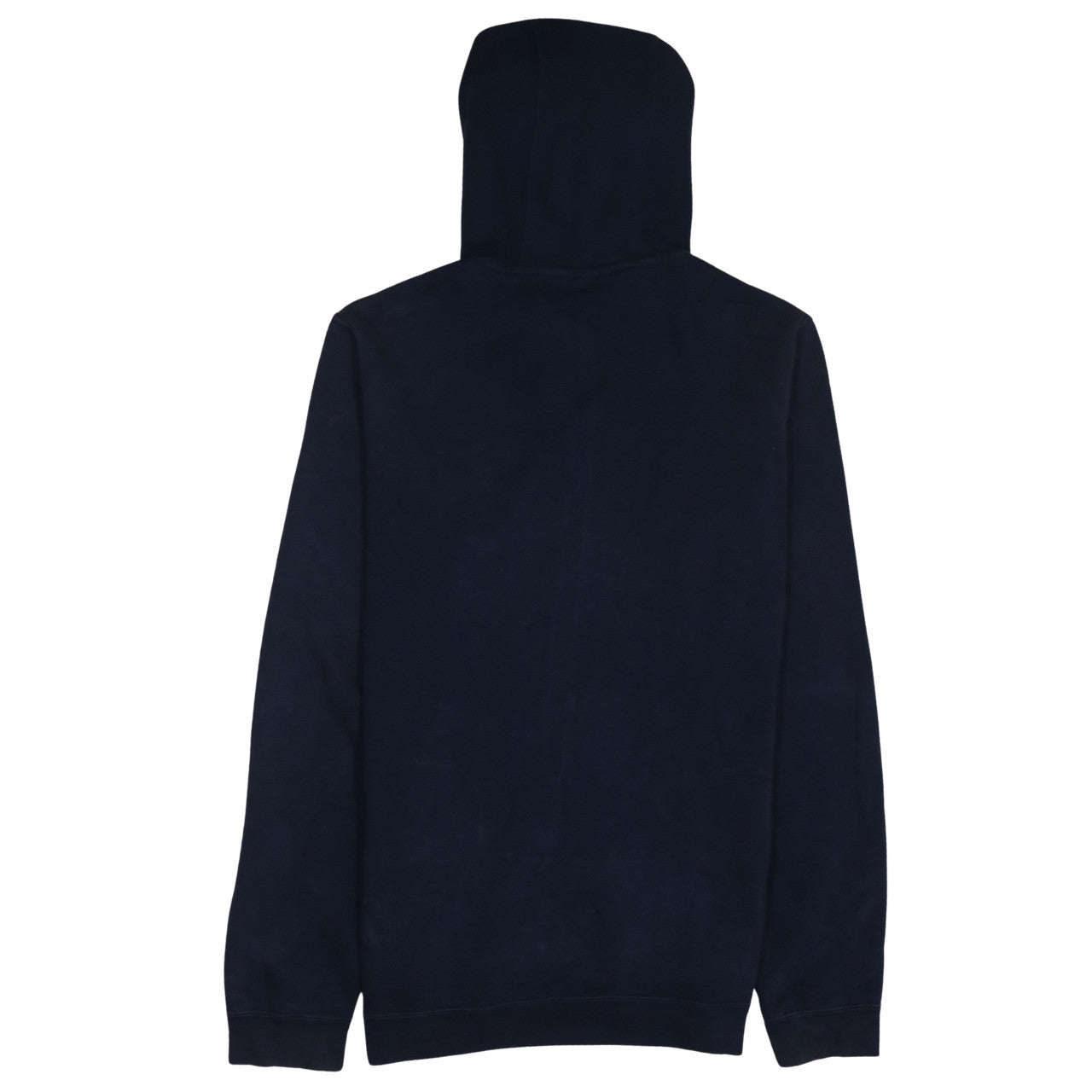 Nike Men's Blue Full Zip Hoodie L Cotton Blend Fleece