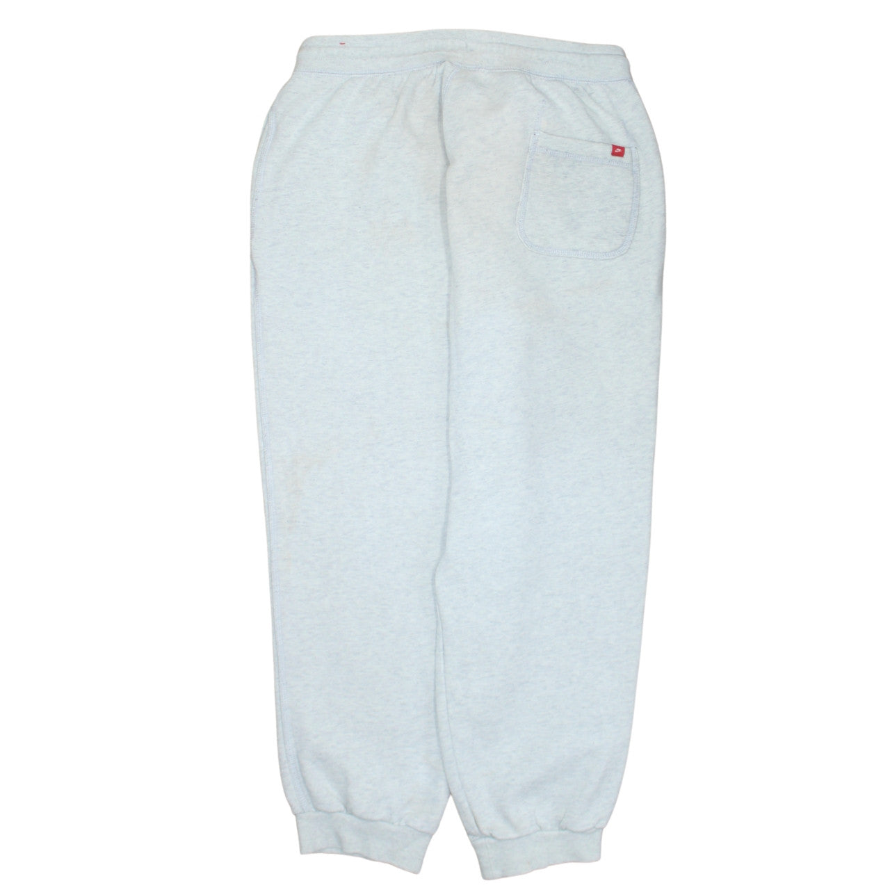 Nike Men's Grey Fleece Jogger Sweatpants L Regular Fit