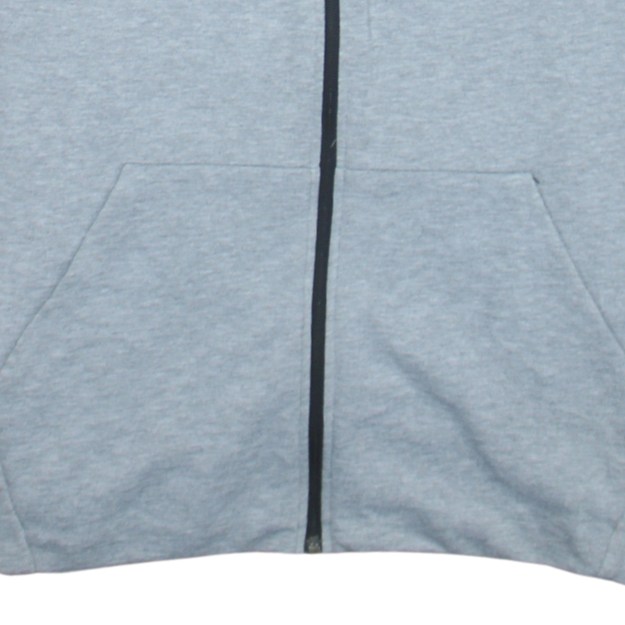 Nike Men's Grey Dri-Fit Full Zip Hoodie Size L