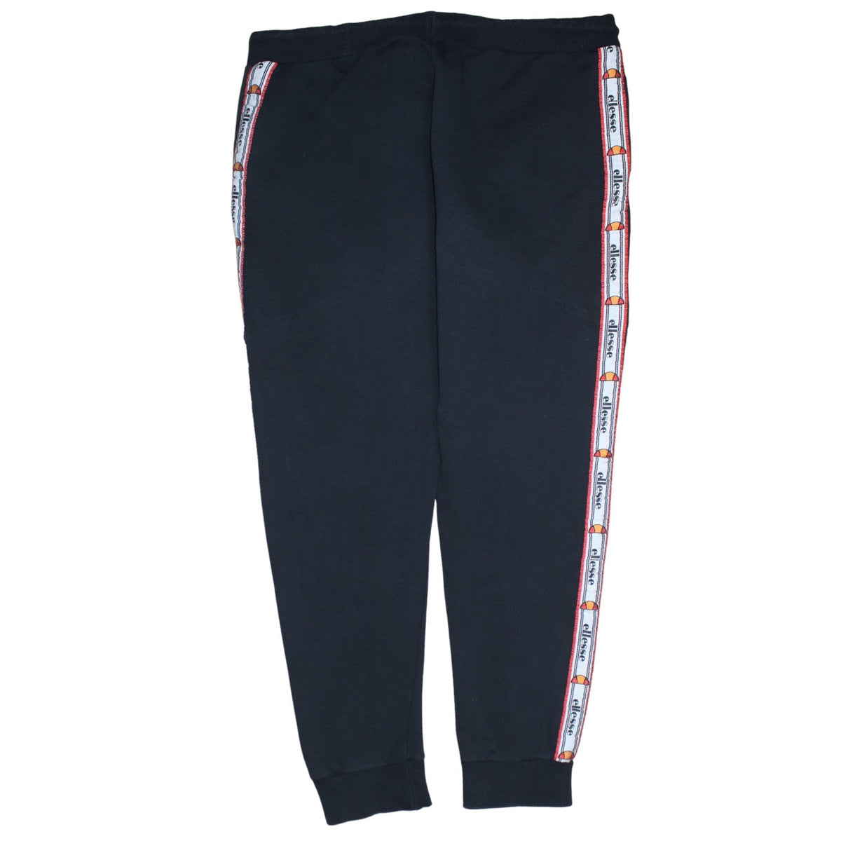 Ellesse Womens Black Jogger Trousers Size 10 Elastic Waist Fleece