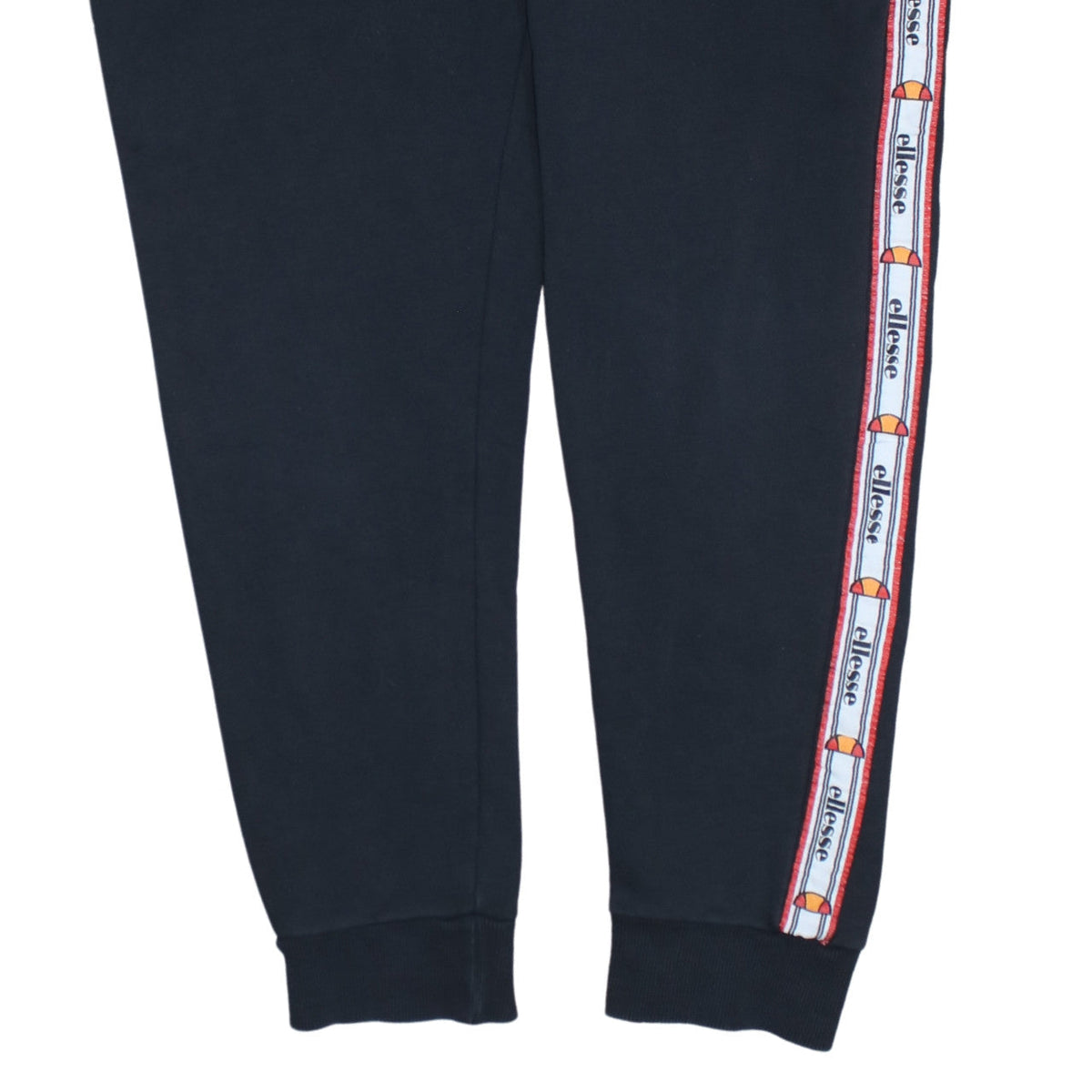 Ellesse Womens Black Jogger Trousers Size 10 Elastic Waist Fleece