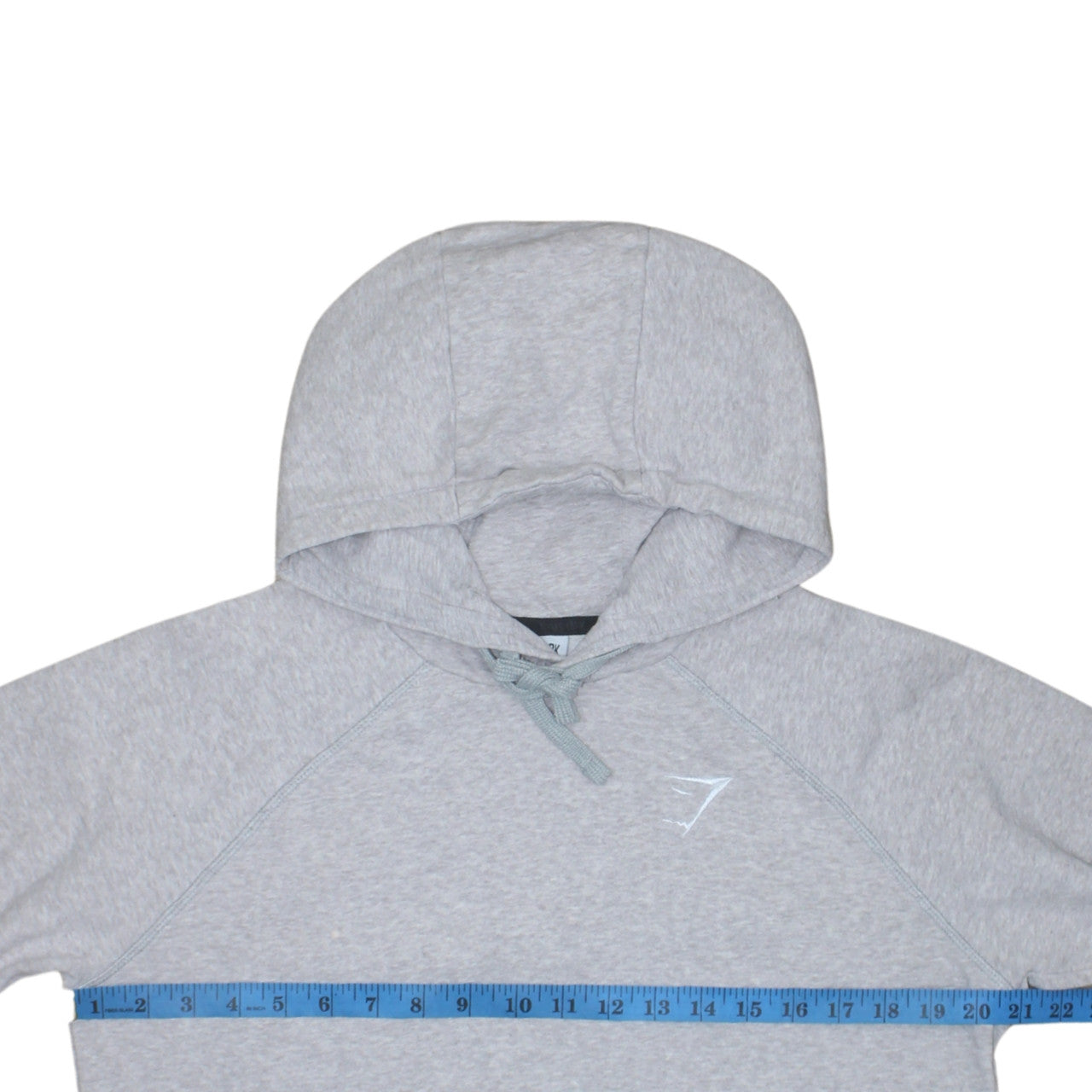 Gymshark Men's Grey Pullover Hoodie Size S Regular Fit