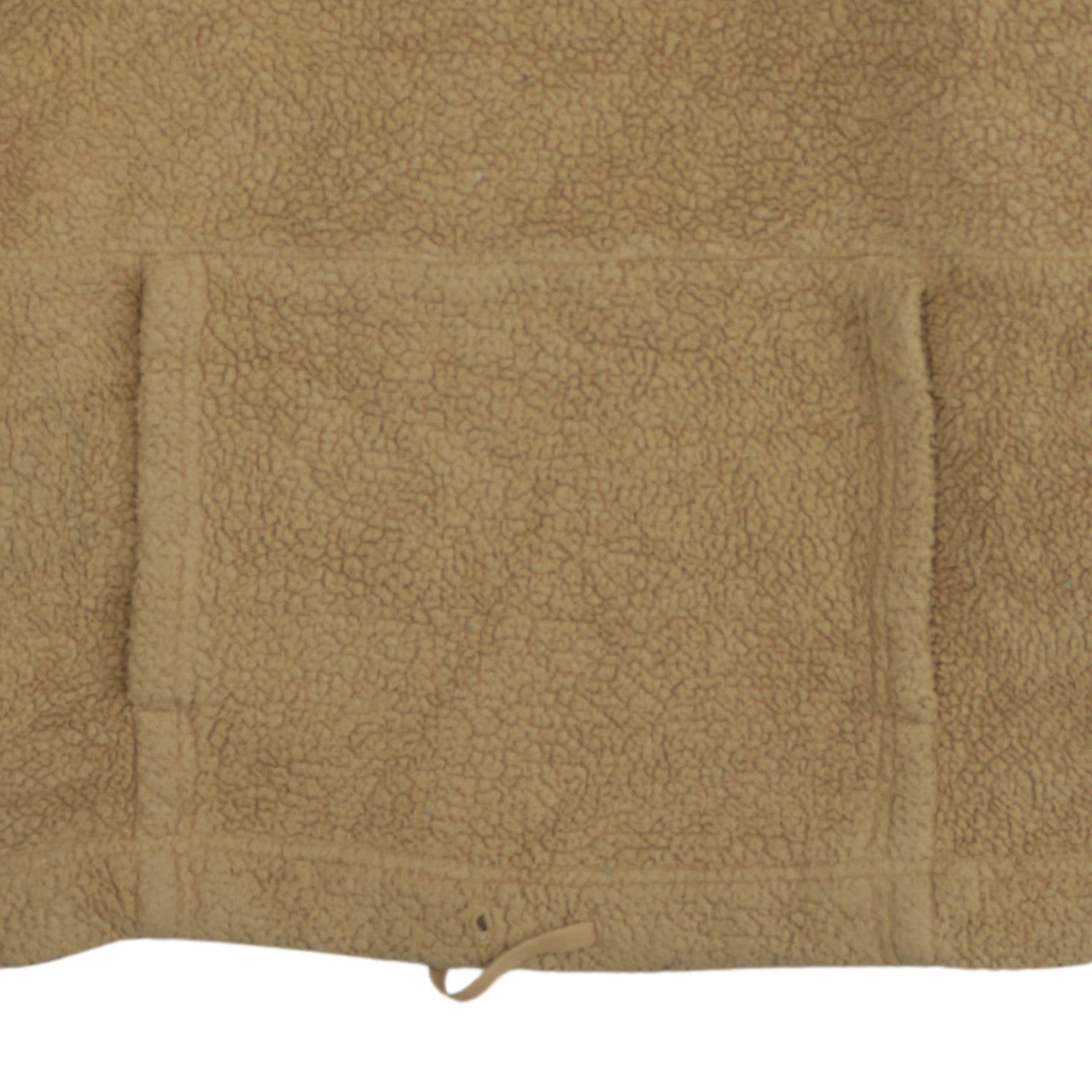 Puma Womens Beige Fleece 1/4 Zip Pullover Sweatshirt Size S