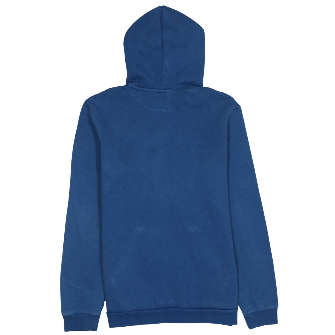 Puma Boys Blue Pullover Hoodie 15-16 Years Logo Front Cotton Blend