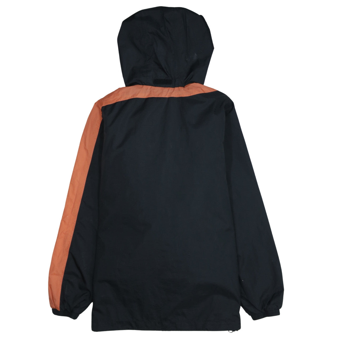 Erima Boys Black and Orange Hooded Windbreaker Jacket 13-14 Years