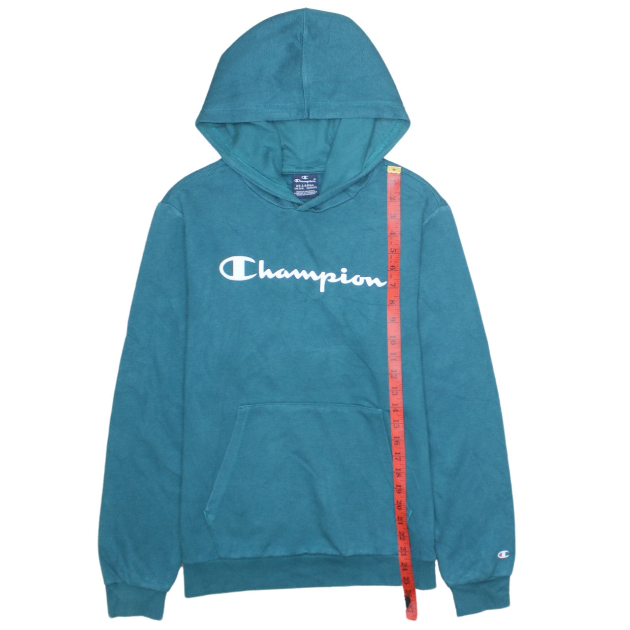 Champion Boys Teal Pullover Hoodie 2XL 15-16 Years Cotton Blend