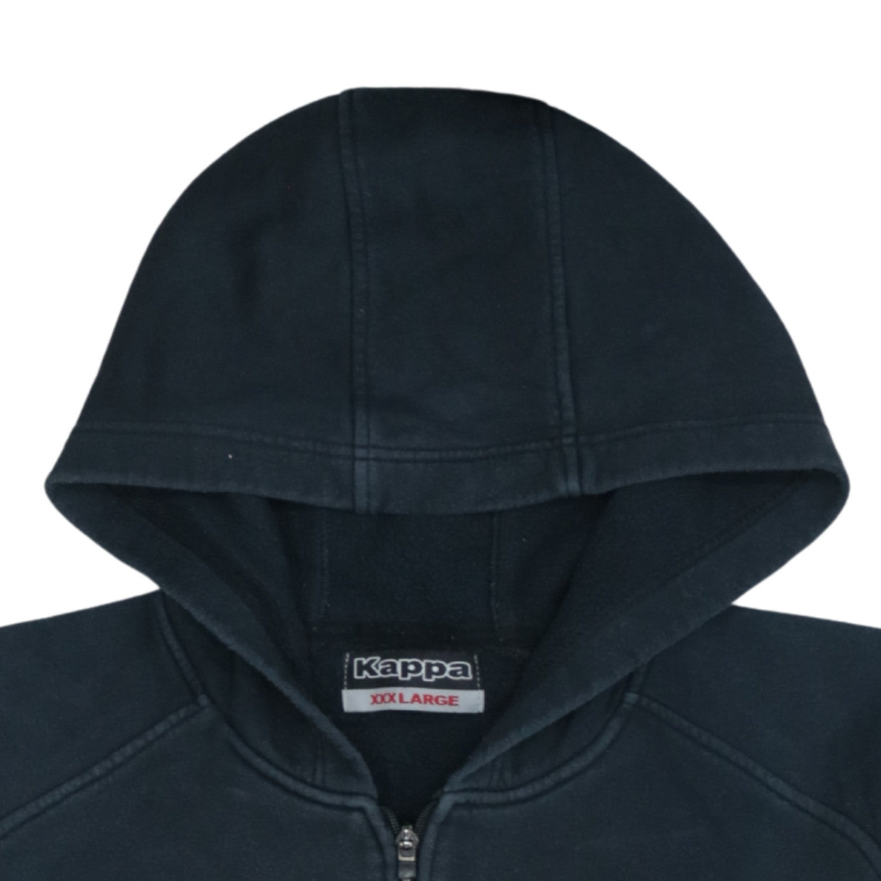 Kappa Men’s Blue Full Zip Hoodie 3XL Cotton Blend Sportswear
