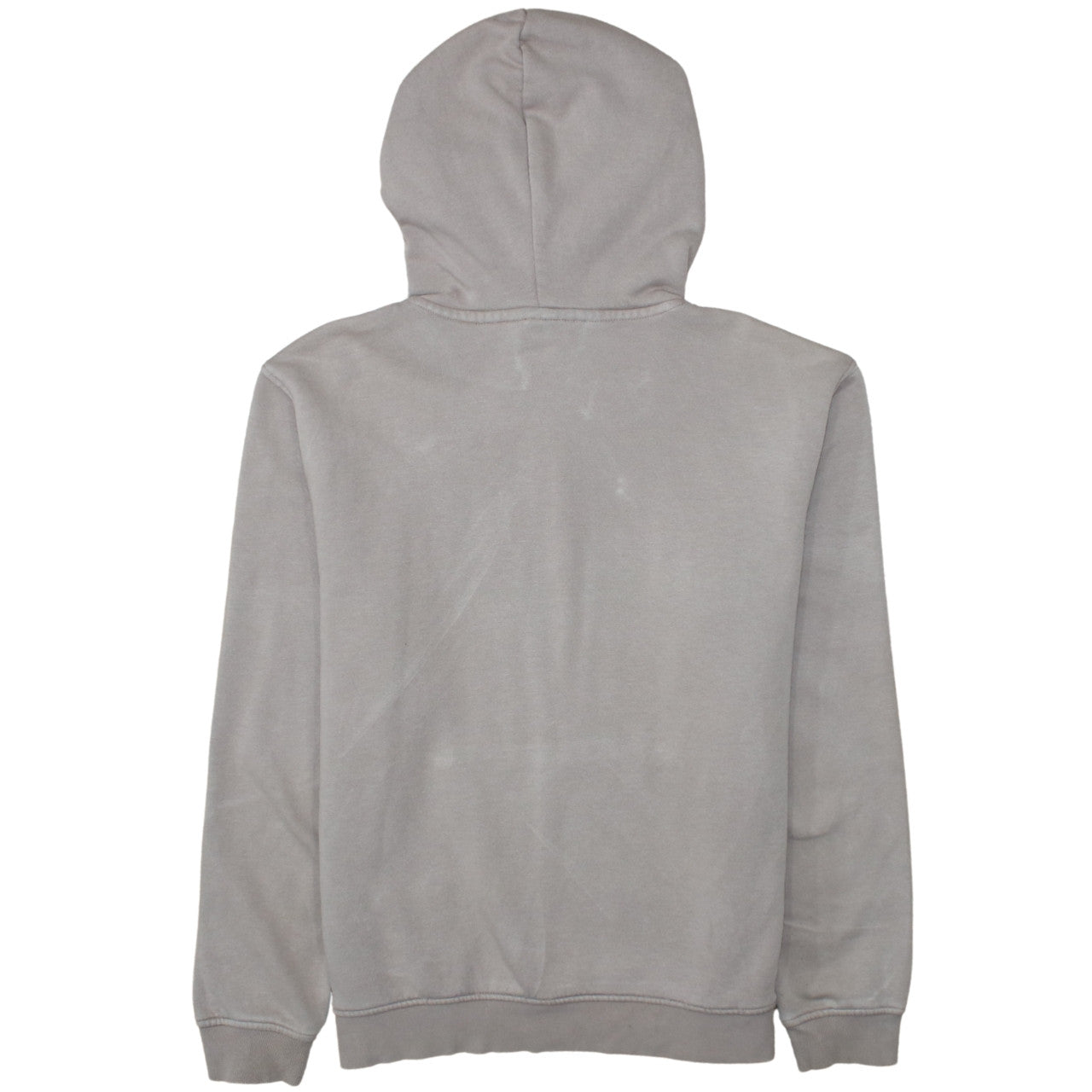 Adidas Men's Beige Pullover Hoodie M Fleece Logo Sweatshirt