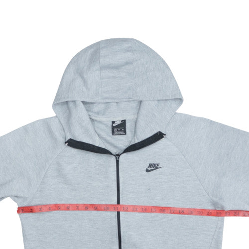 Nike Mens Grey Full Zip Hoodie XL Lightweight Sportswear