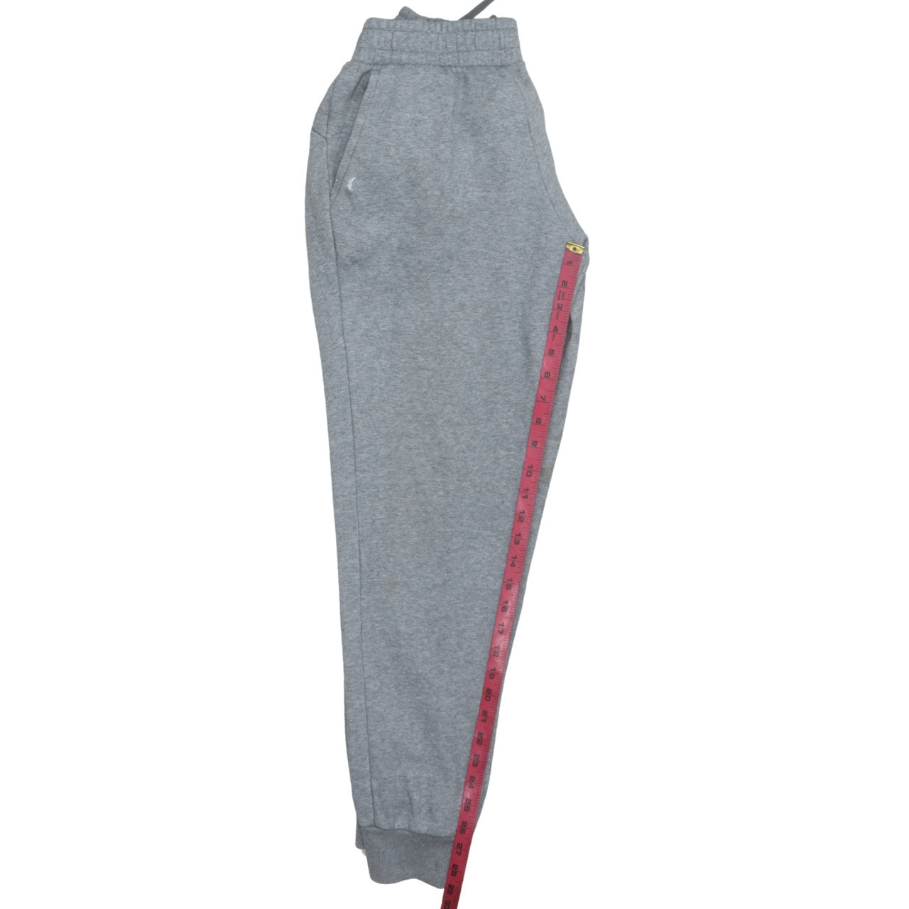 Puma Men’s Grey Jogger Sweatpants M Regular Fit Cotton Blend