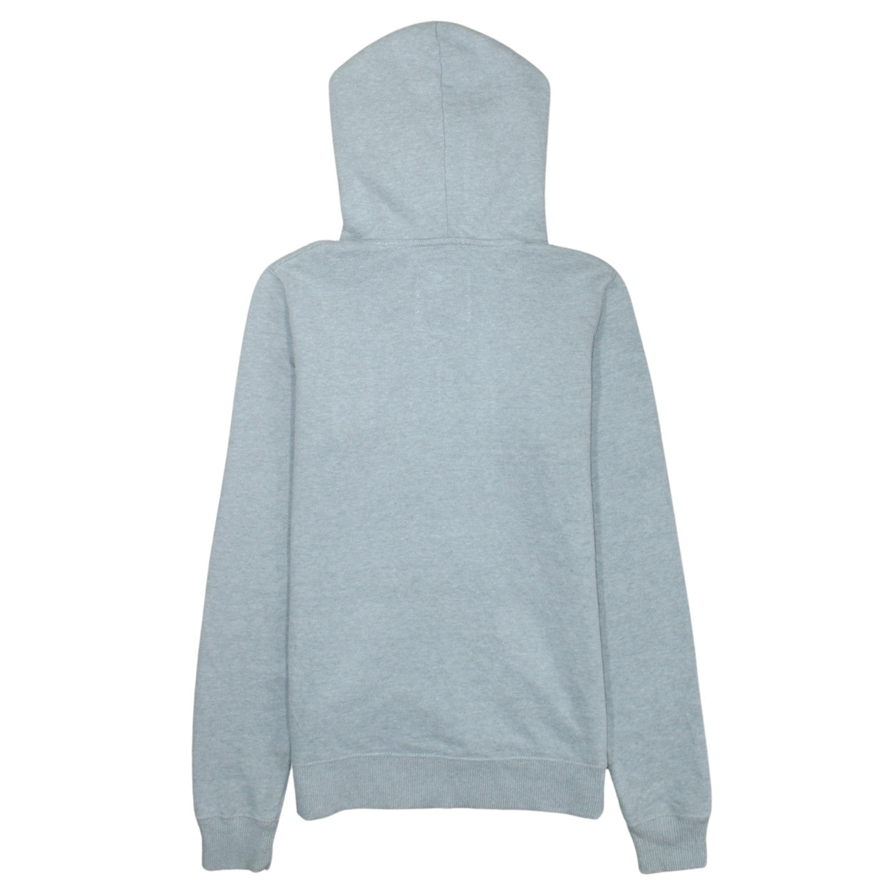 Hollister Unisex Grey XS Pullover Hoodie with Logo Print