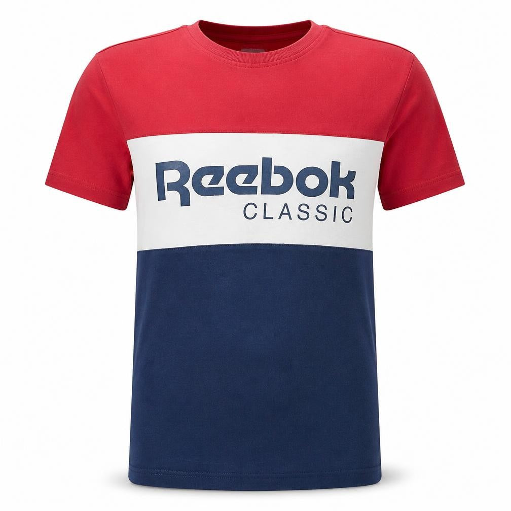 Reebok Classic Men's Multicoloured Cotton Crew Neck T-Shirt M