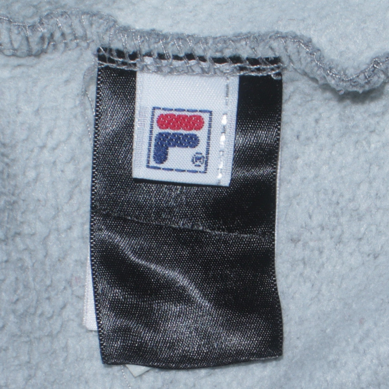 FILA Men’s Grey Full Zip Mock Neck Sweatshirt Size L