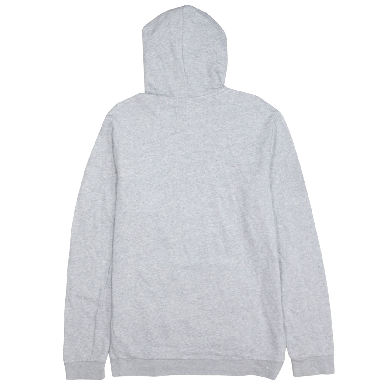 adidas Mens Grey Pullover Hoodie M Logo Graphic Sportswear
