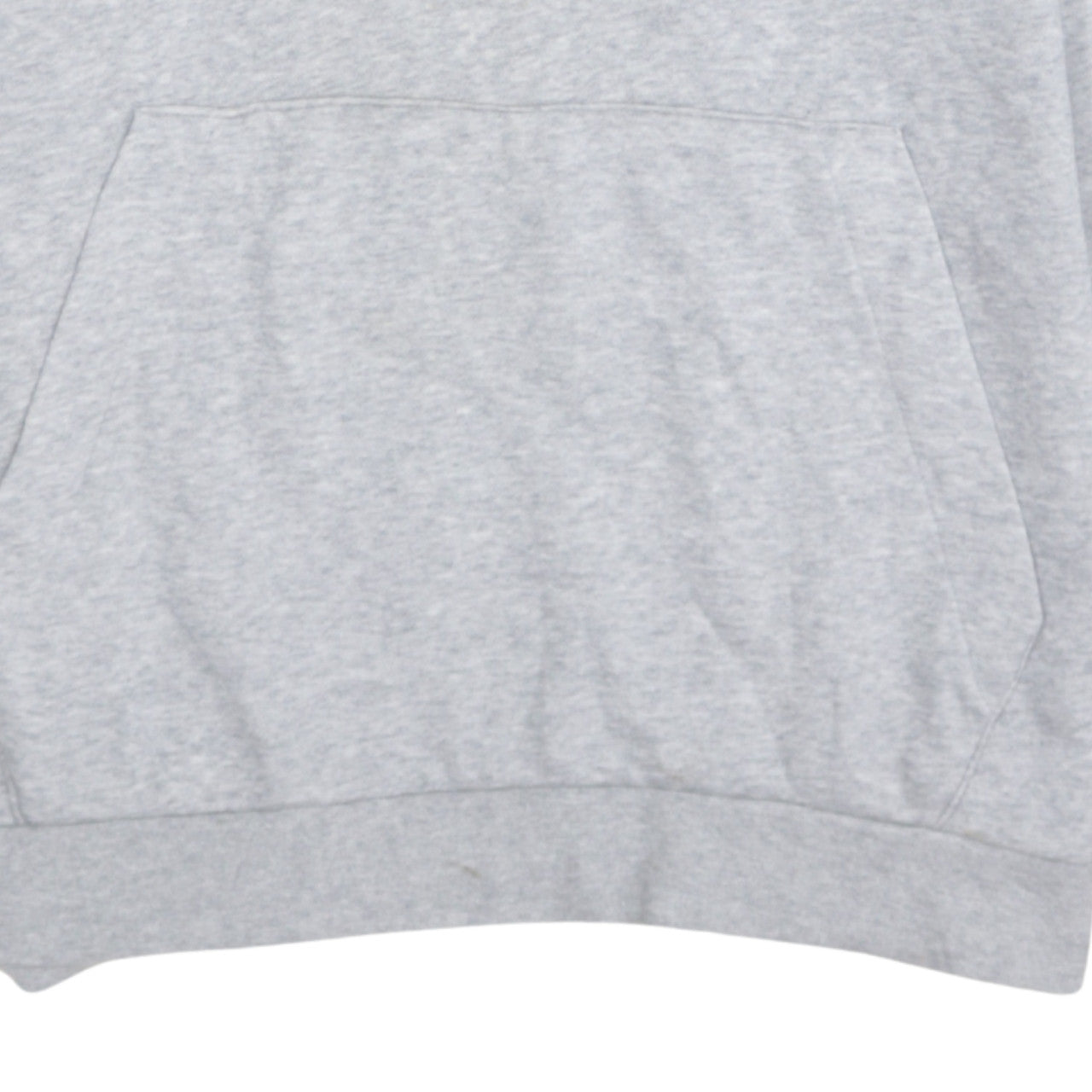 adidas Mens Grey Pullover Hoodie M Logo Graphic Sportswear
