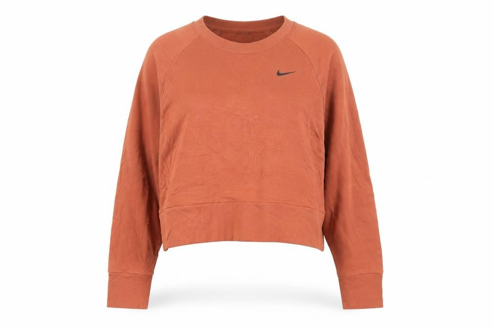 Nike Dri-FIT Rust Orange Women's M Pullover Sweatshirt