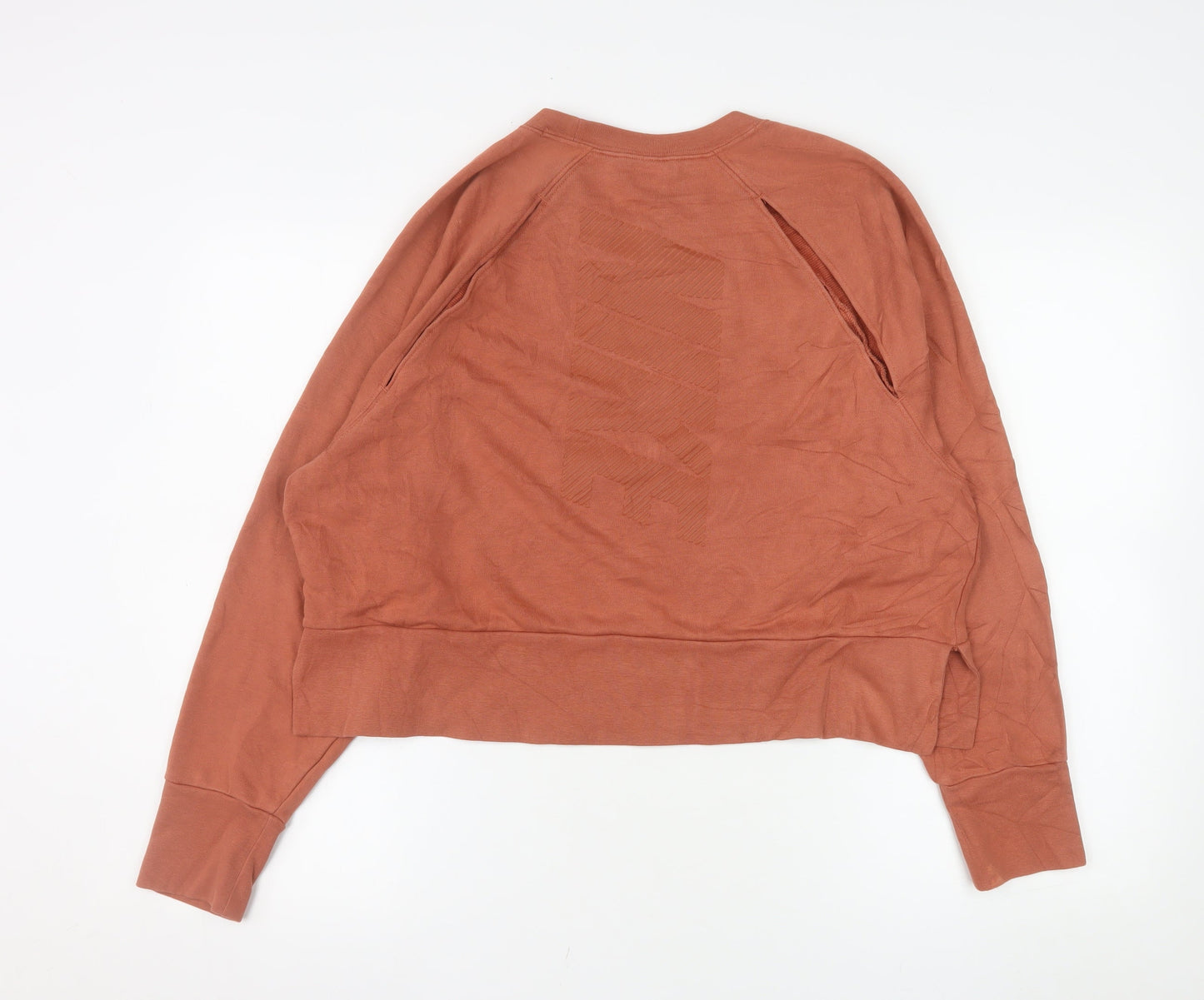 Nike Dri-FIT Rust Orange Women's M Pullover Sweatshirt