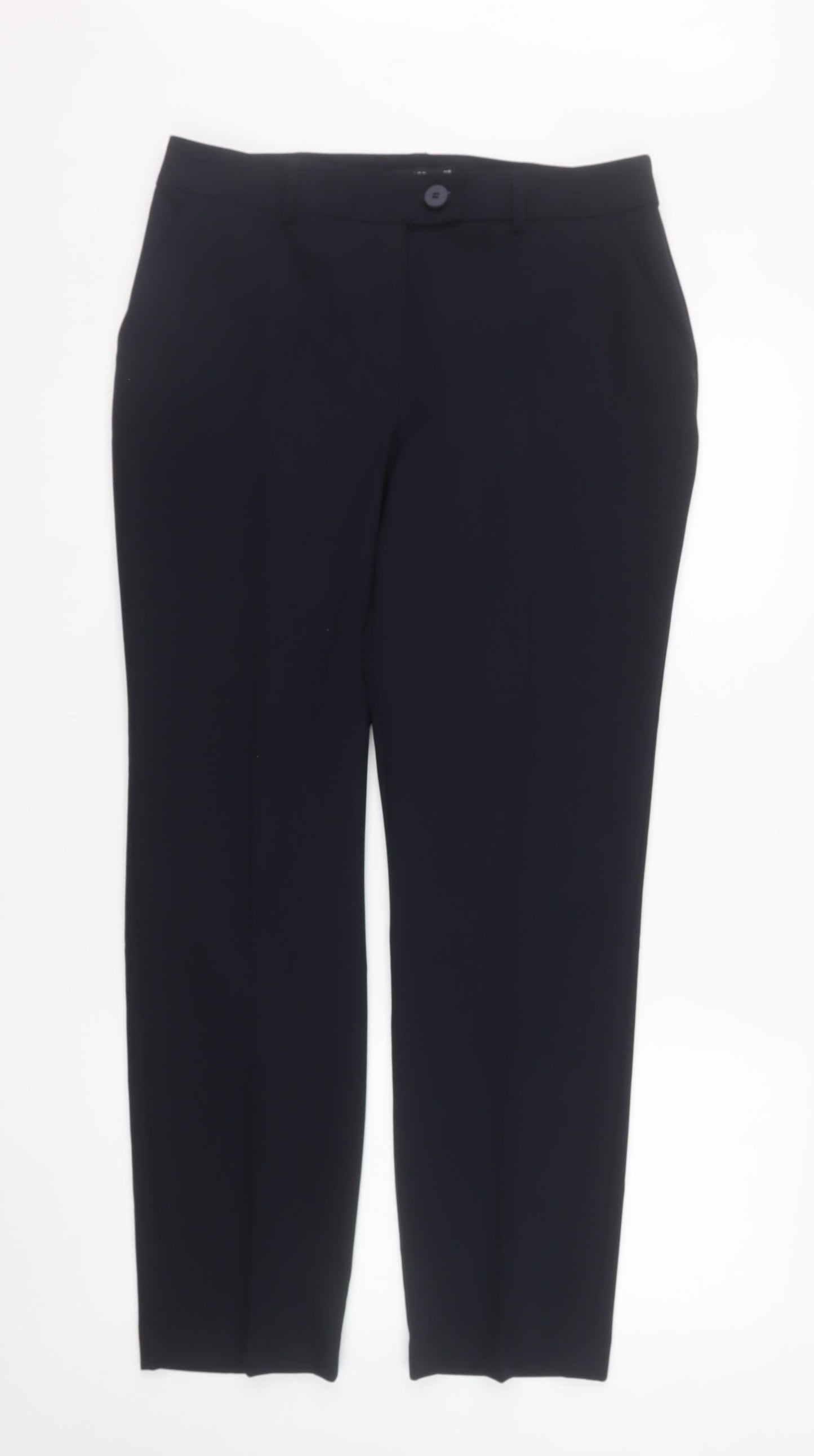 St. Bernard Women’s Black Dress Pants Size 12 Straight Leg Trousers