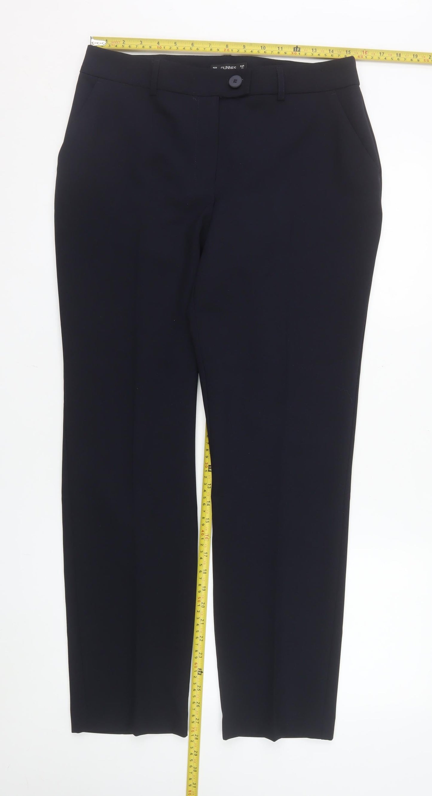 St. Bernard Women’s Black Dress Pants Size 12 Straight Leg Trousers