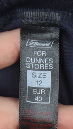 St. Bernard Women’s Black Dress Pants Size 12 Straight Leg Trousers