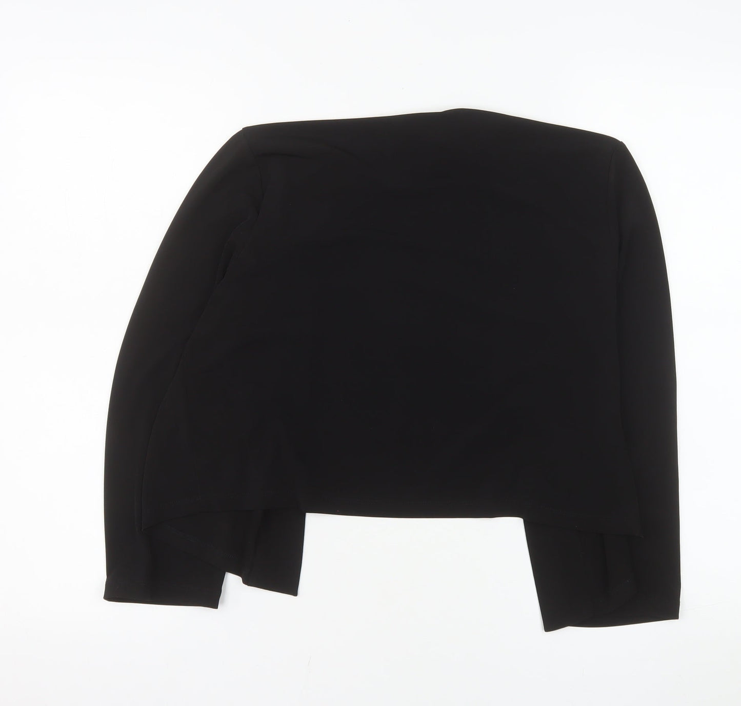 Calvin Klein Women's Black XL Cropped Blazer Jacket