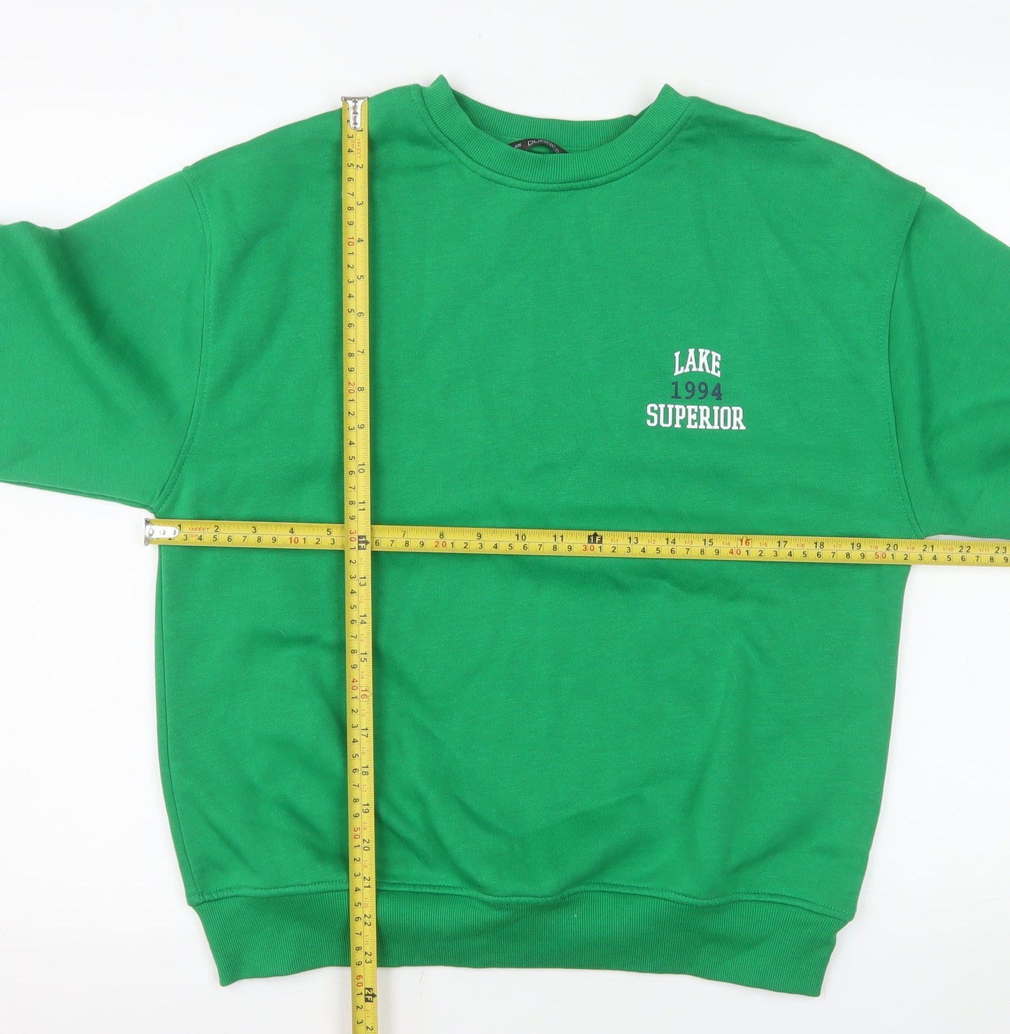 Dunnes Stores Men's Green Lake Superior Sweatshirt Small Pullover