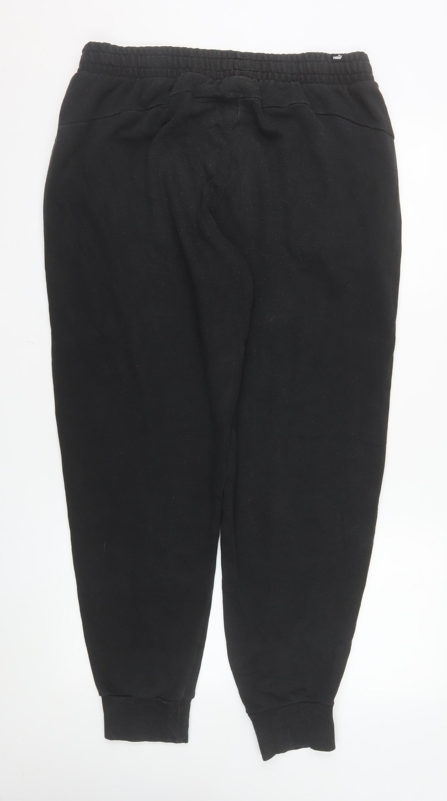 Puma Men's Black XL Jogger Sweatpants Fleece Activewear Trousers