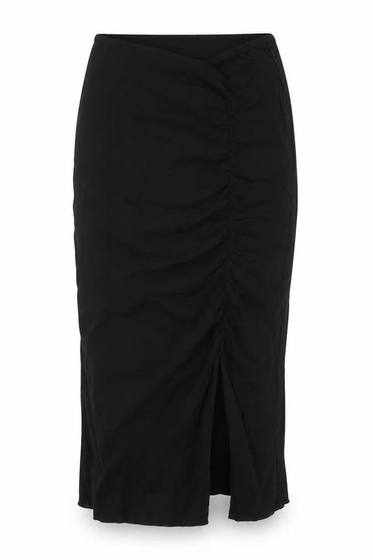 Lovechild 1979 Women's Black Midi Pencil Skirt Size 8 Stretch Viscose