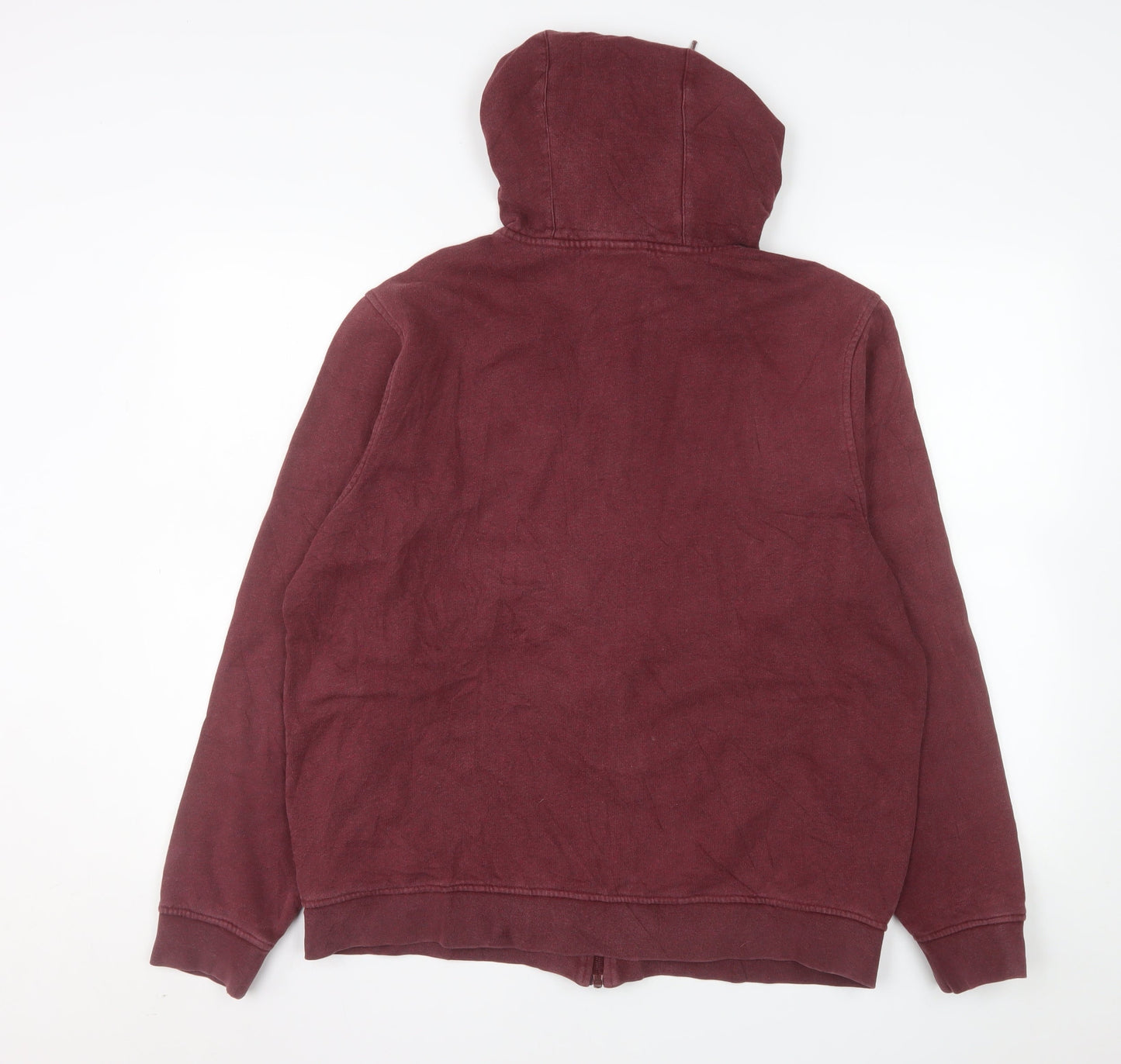 Lacoste Sport Men's Red XL Hooded Full Zip Jacket