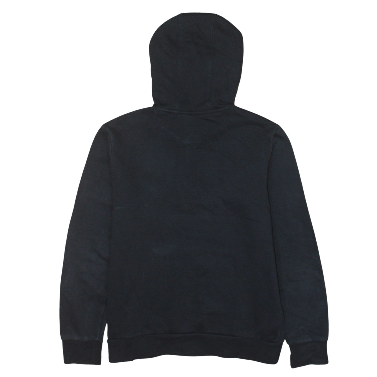 Adidas Boys Black Pullover Hoodie 13-14 Years Fleece Logo Sweatshirt