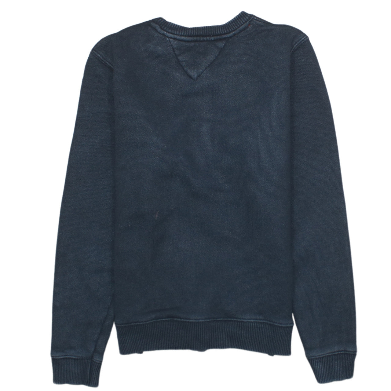 Tommy Jeans Men's Black Small Crew Neck Embroidered Sweatshirt