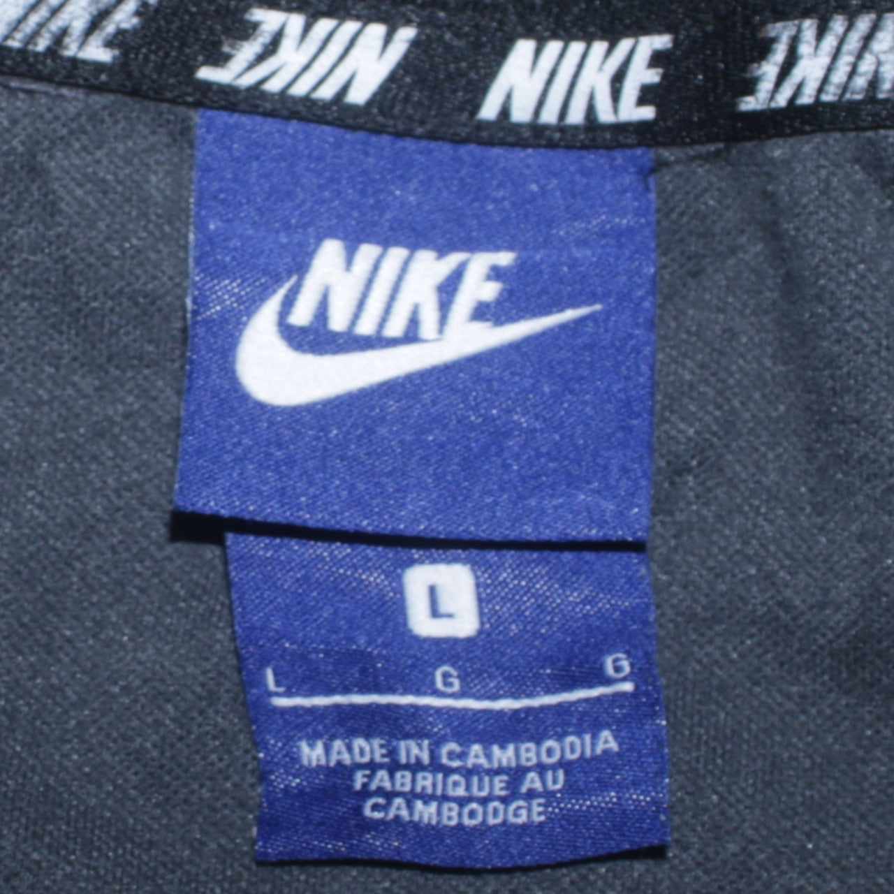 Nike Men's Blue Pullover Hoodie Size L Sportswear Lightweight