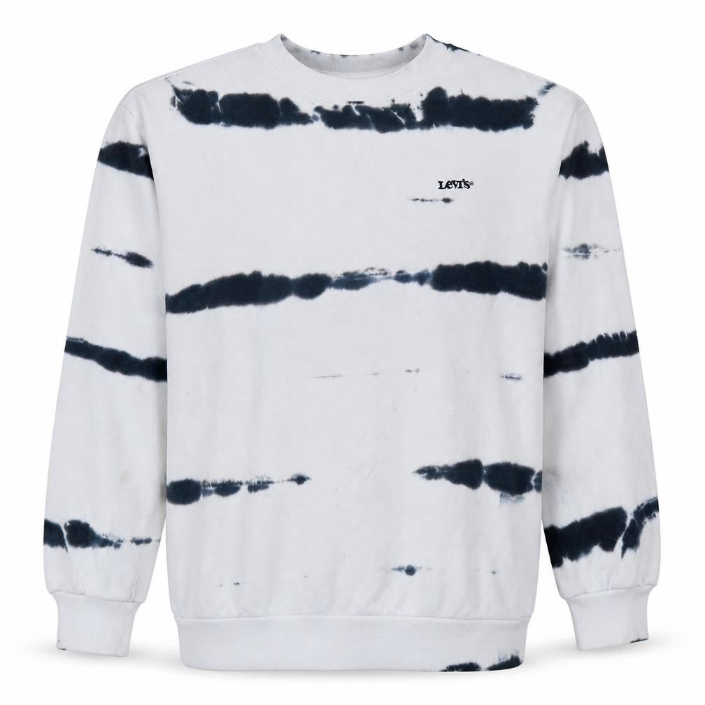 Levi's Men's Multicoloured Tie-Dye Crew Neck Sweatshirt Size S
