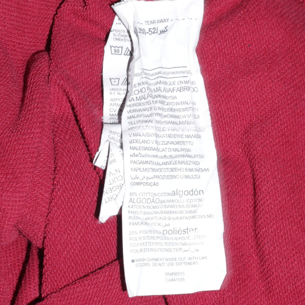 Under Armour Men’s Red Pullover Hoodie Size L Logo Sportswear