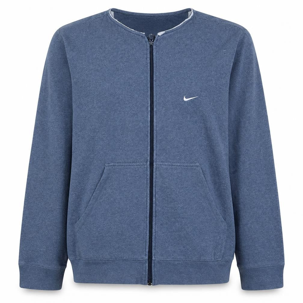 Nike Air Max Women Blue Full Zip Track Jacket Size L
