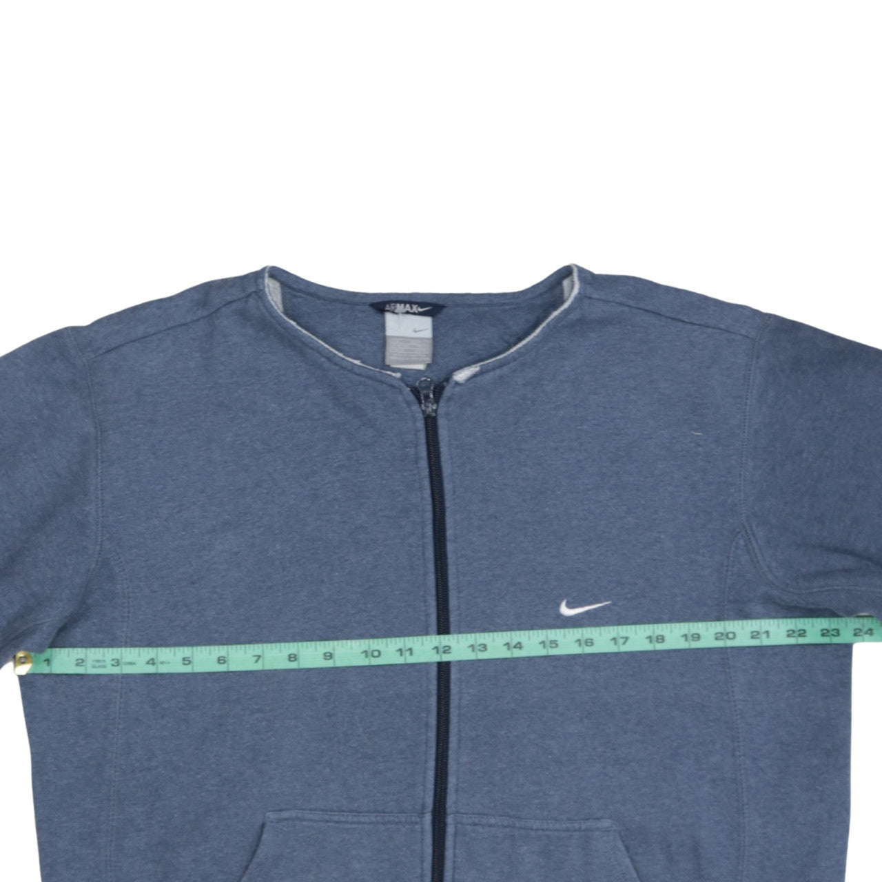Nike Air Max Women Blue Full Zip Track Jacket Size L