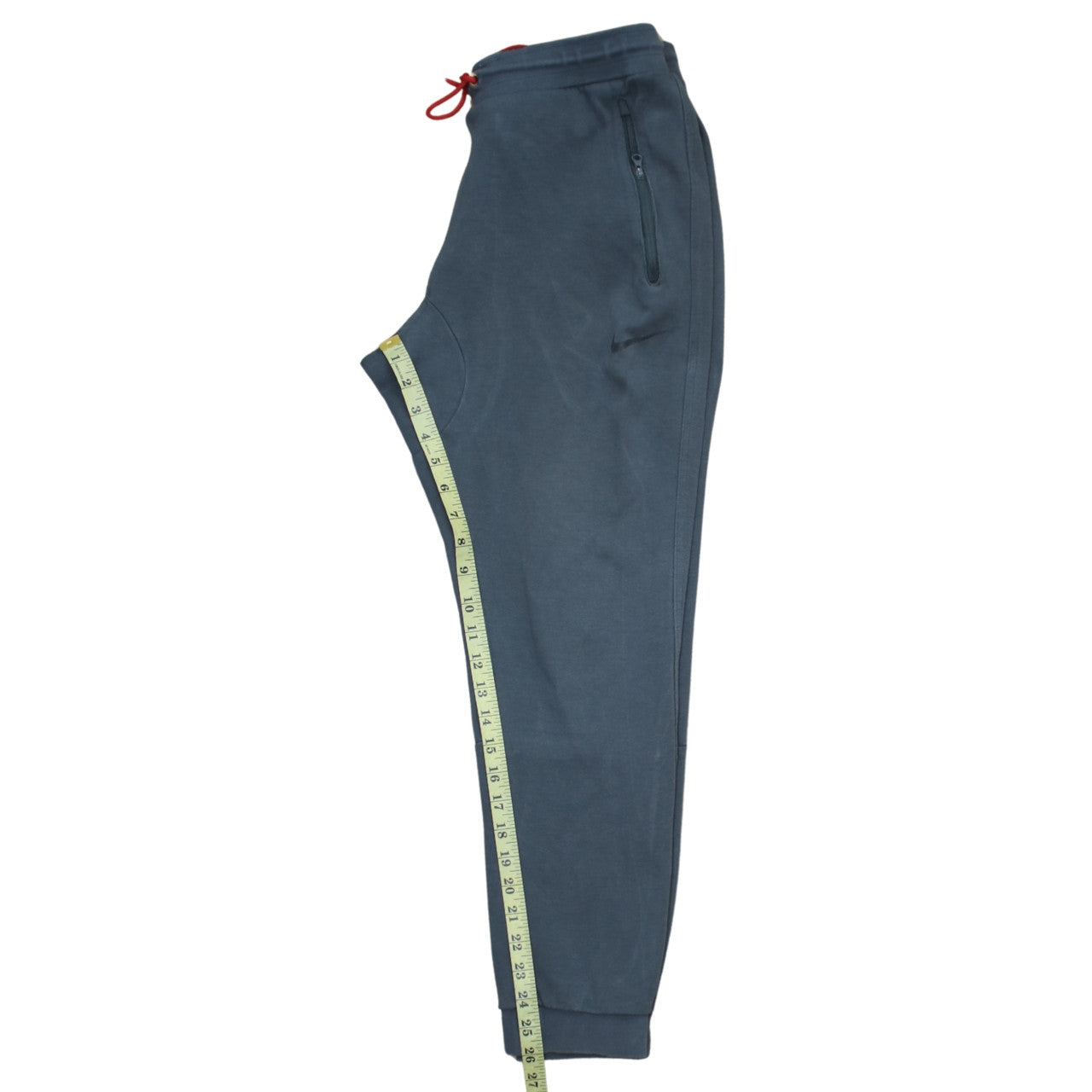 Nike Men's Blue Jogger Sweatpants M Regular Fit Zip Pockets