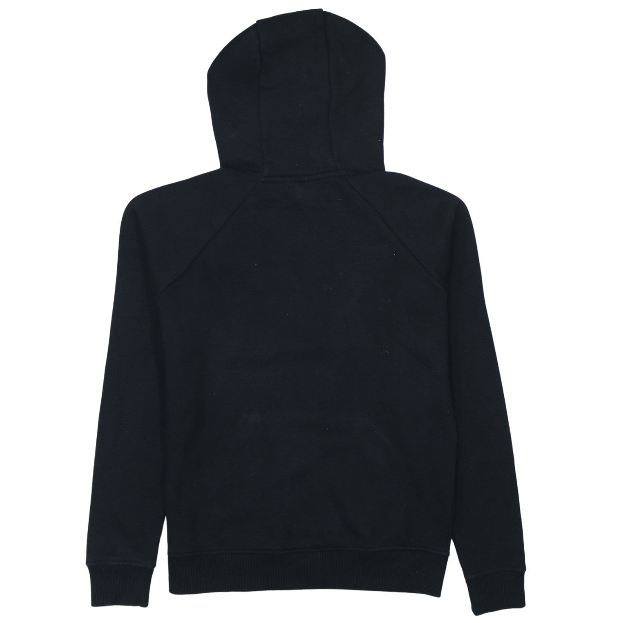 Fila Men's Black Pullover Hoodie Small Embroidered Logo Fleece