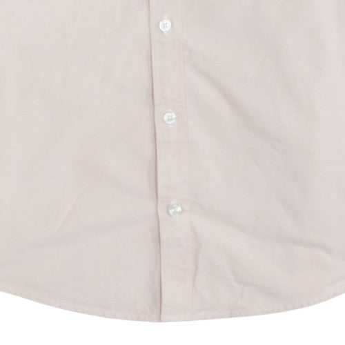 Carhartt WIP Men's Pink Cotton Button-Up Long Sleeve Casual Shirt Size S